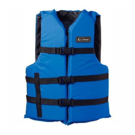 Kemp Usa Kemp Adult Universal Life Vest, Royal Blue & Black, 20-002-ADULT-BLU 20-002-ADULT-BLU
